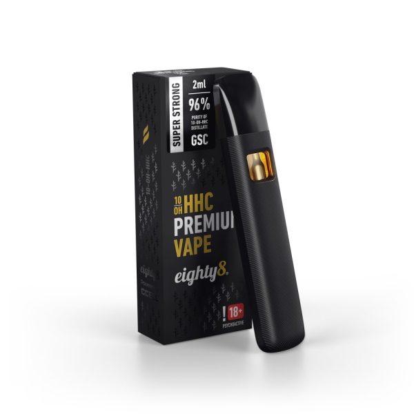 Eighty8 10-OH-HHC Vape Pen Super Strong GSC, 96 %10-OH-HHC, 2 ml