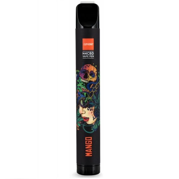 Euphoria H4CBD Disposable Vape Pen Mango, H4CBD 50 %, 2 ml